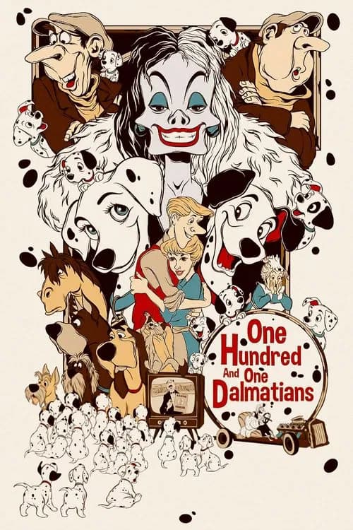 One Hundred and One Dalmatians poster